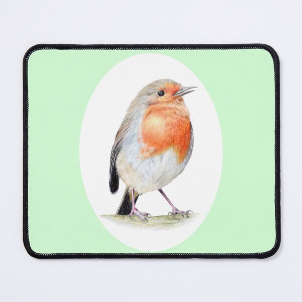 Item preview, Robin Pencil Drawing (green) designed and sold by SandraWarmerdam.