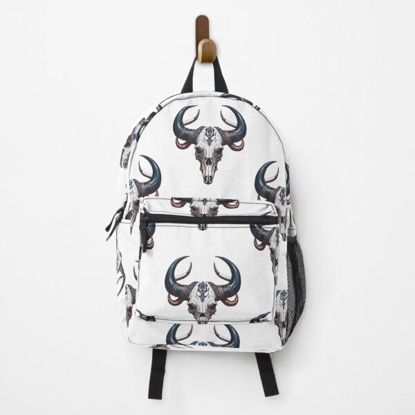Item preview, funny cow skull with horns cool ox vintage bull cranium retro humor designed and sold by Print&Perfection ⭐⭐⭐⭐⭐.