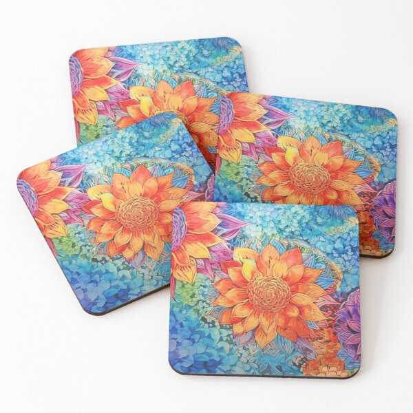 Item preview, Floral design in a watercolor technique designed and sold by Dreamoire Pix.