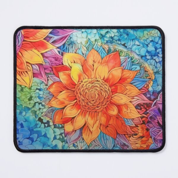 Item preview, Floral design in a watercolor technique designed and sold by Dreamoire Pix.