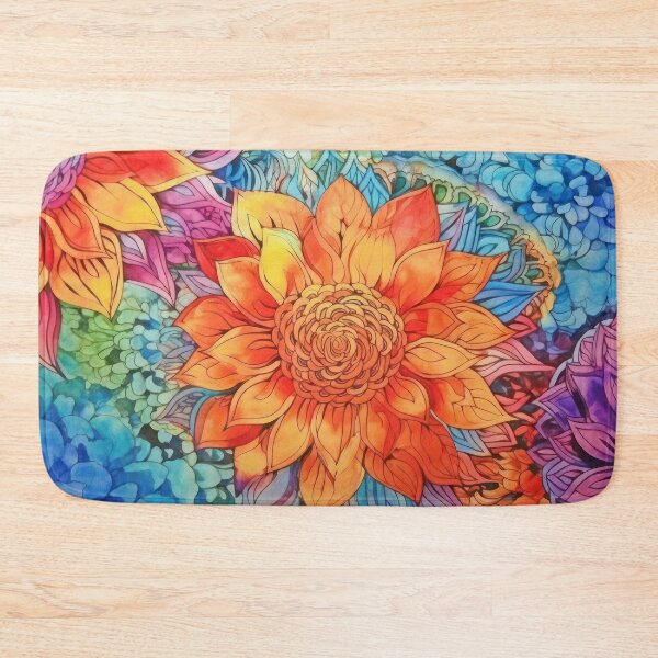 Item preview, Floral design in a watercolor technique designed and sold by Dreamoire Pix.