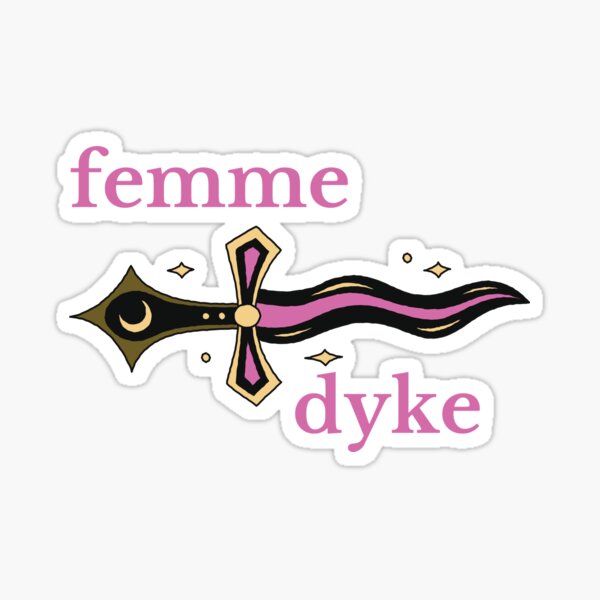 Item preview, femme dyke designed and sold by lochnesbian.