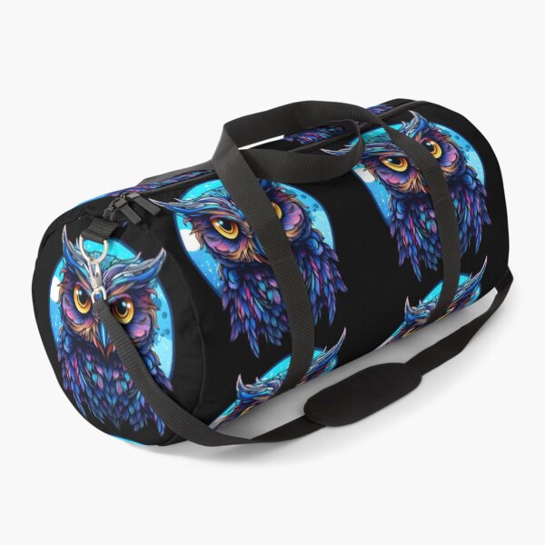Item preview, Blue Night Owl designed and sold by ArtbyAiGallery.