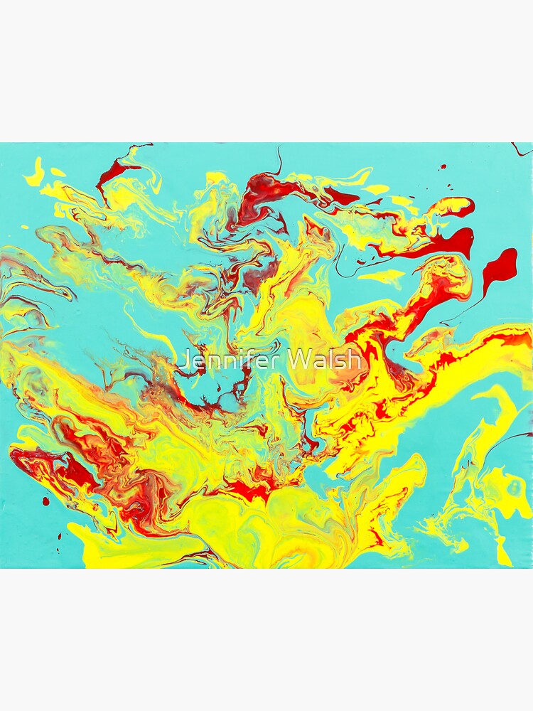 Splashing Down - An Abstract Piece by InsertTitleHere