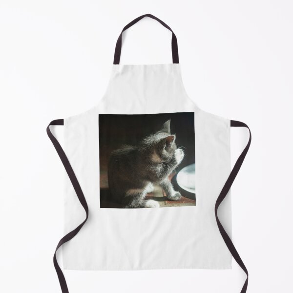 Item preview, Sweet Kitten Cleans His Face After A Meal designed and sold by DEC02.