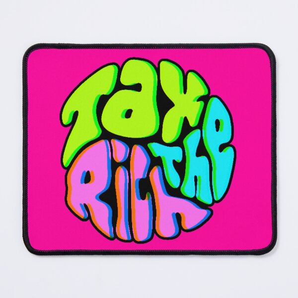 Item preview, Tax The Rich Groovy Word Art designed and sold by Unhinged Heather.