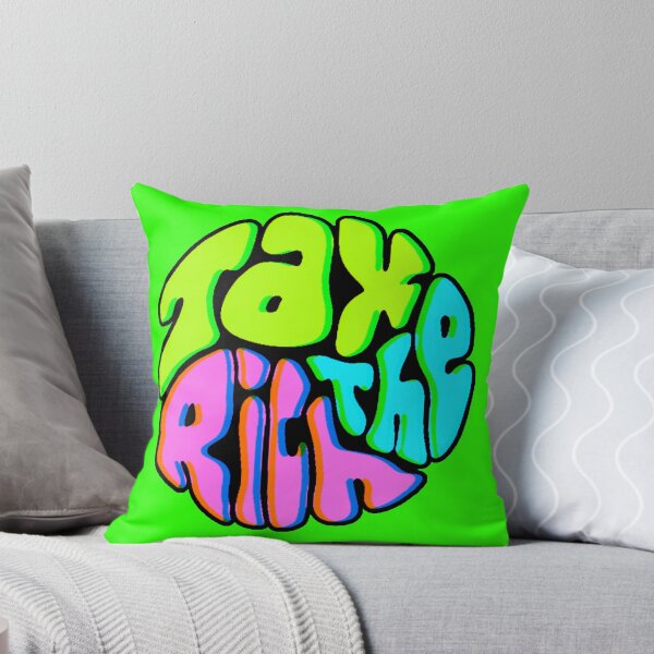 Item preview, Tax The Rich Groovy Word Art designed and sold by Unhinged Heather.