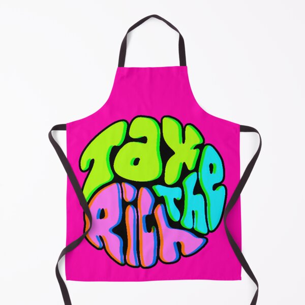 Item preview, Tax The Rich Groovy Word Art designed and sold by Unhinged Heather.