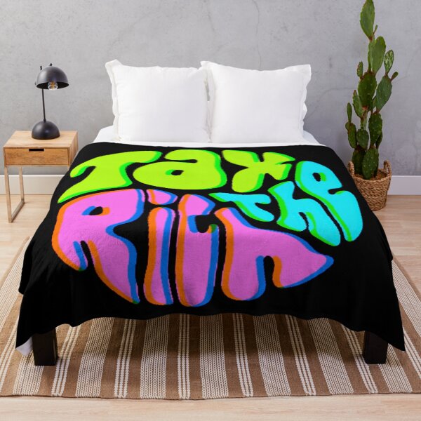 Item preview, Tax The Rich Groovy Word Art designed and sold by Unhinged Heather.