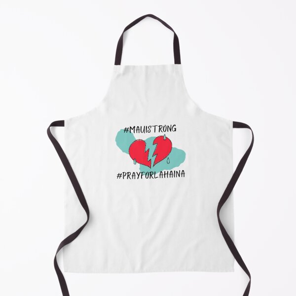 Item preview, Maui Hawaii - Broken Heart - Pray For Lahaina - Hawaii Strong - Maui Fires Benefit designed and sold by The Misadventures of Jo.