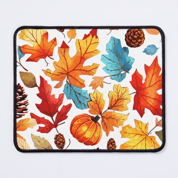 Item preview, Leaves Pumpkins Fall Foliage Fantasy designed and sold by Creation Artful.