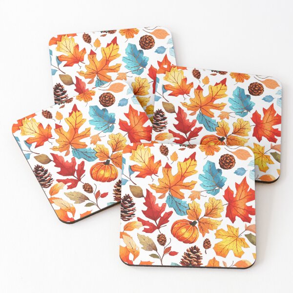 Item preview, Leaves Pumpkins Fall Foliage Fantasy designed and sold by Creation Artful.