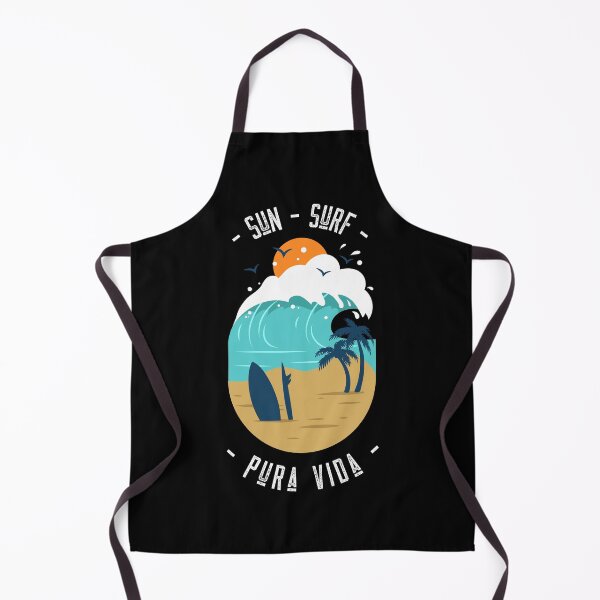Item preview, Sun Surf Pura Vida White Text designed and sold by PlayaPlayas.