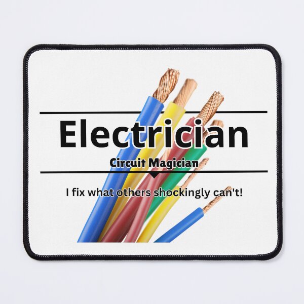 Item preview, Electrician Funny Designs designed and sold by DesignXBecky.