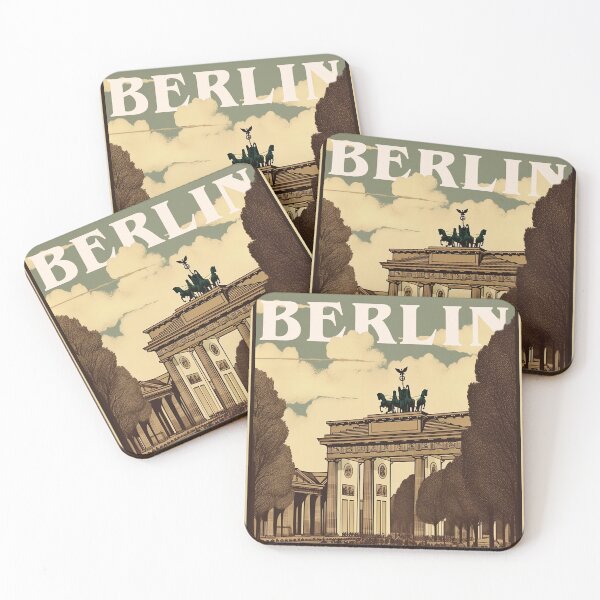 Item preview, Berlin Germany Vintage travel designed and sold by More than Myriad.