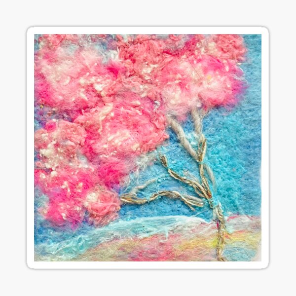 Silk Blossom Sticker