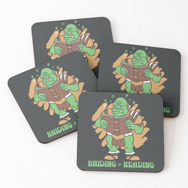 Item preview, Raiding > Reading - Orc's Reading Dilemma. RPG Lover. designed and sold by Zanda-Nerd-Shop.