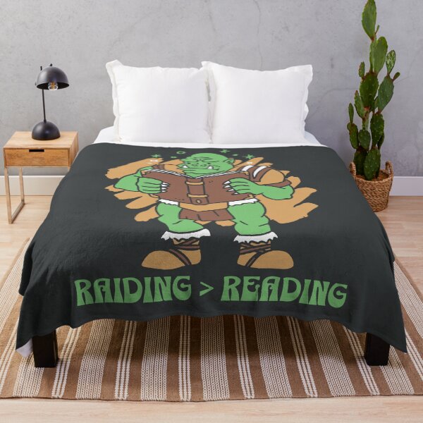 Item preview, Raiding > Reading - Orc's Reading Dilemma. RPG Lover. designed and sold by Zanda-Nerd-Shop.