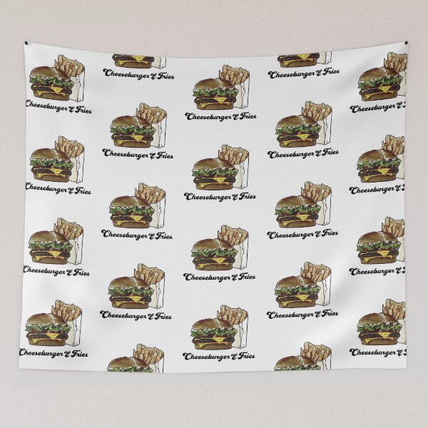Item preview, Cheeseburger & Fries designed and sold by torg.