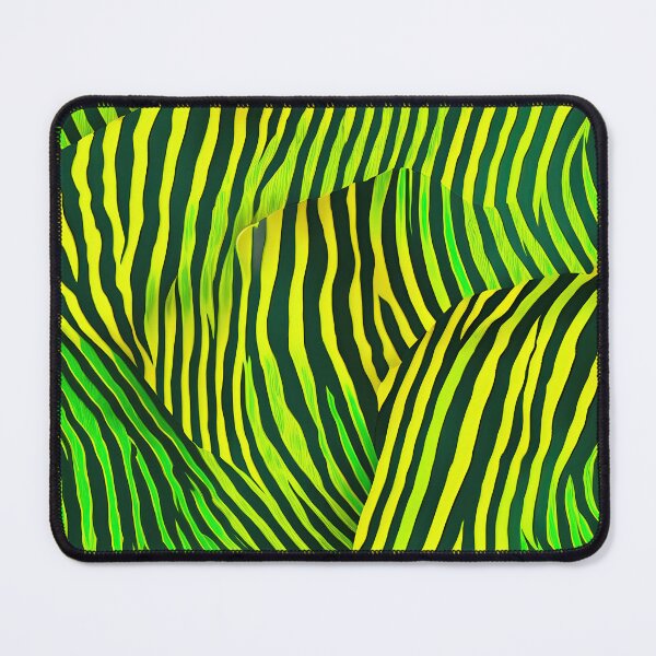 Item preview, Tiger Yellow Sand, Green and Black Print 03 designed and sold by Artekinium.
