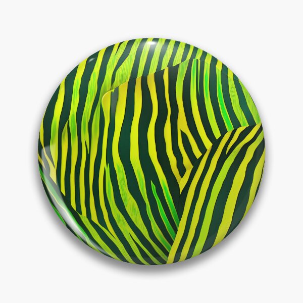 Item preview, Tiger Yellow Sand, Green and Black Print 03 designed and sold by Artekinium.