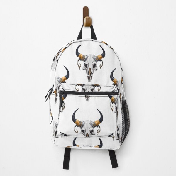 Item preview, funny cow skull with horns cool ox vintage bull cranium retro humor designed and sold by Print&Perfection ⭐⭐⭐⭐⭐.