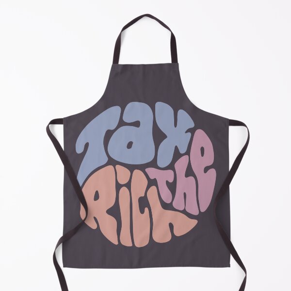 Item preview, Tax The Rich Groovy Word Art designed and sold by Unhinged Heather.
