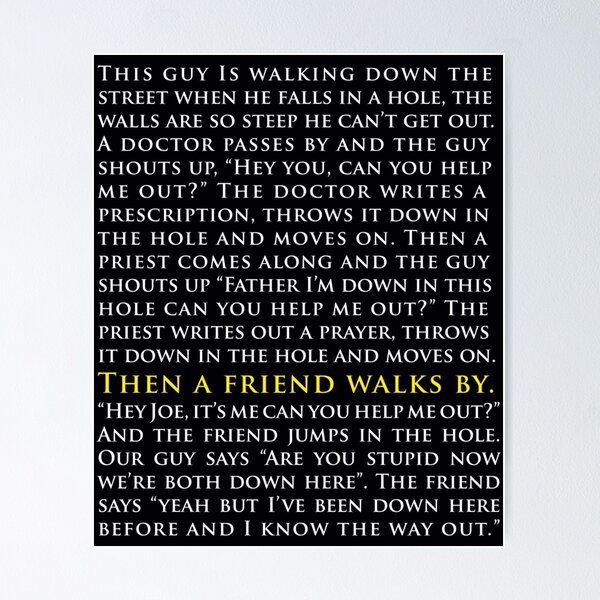 Item preview, Guy Falls Into a Hole - Leo McGarry's Speech 	 designed and sold by mnufszsrk53.
