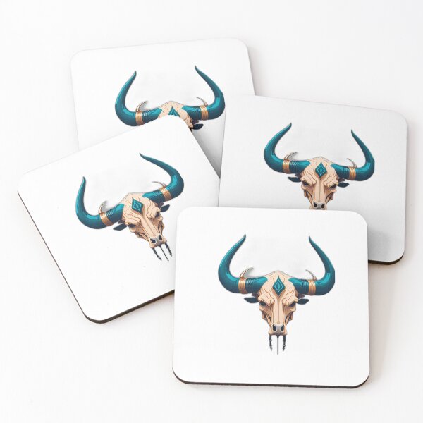 Item preview,  funny cow skull with horns cool ox vintage bull cranium retro humor  designed and sold by Print&Perfection  ⭐⭐⭐⭐⭐.