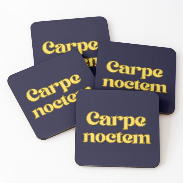 Item preview,  Yellow Carpe noctem designed and sold by artbleed.