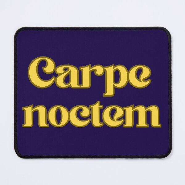 Item preview,  Yellow Carpe noctem designed and sold by artbleed.