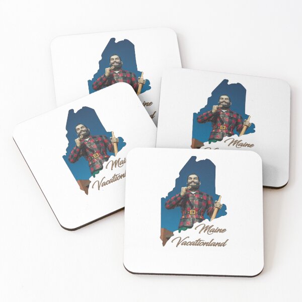 Item preview, Maine State Outline Paul Bunyan designed and sold by Nova-hLeivghky.