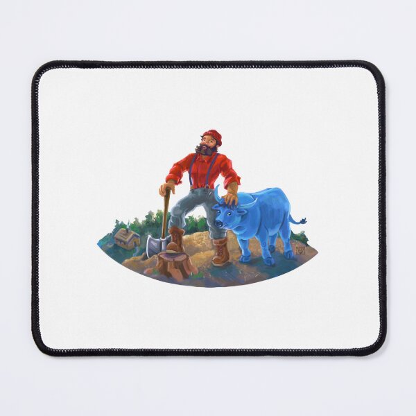Item preview, Paul Bunyan and Babe the Blue Ox designed and sold by Nova-hLeivghky.
