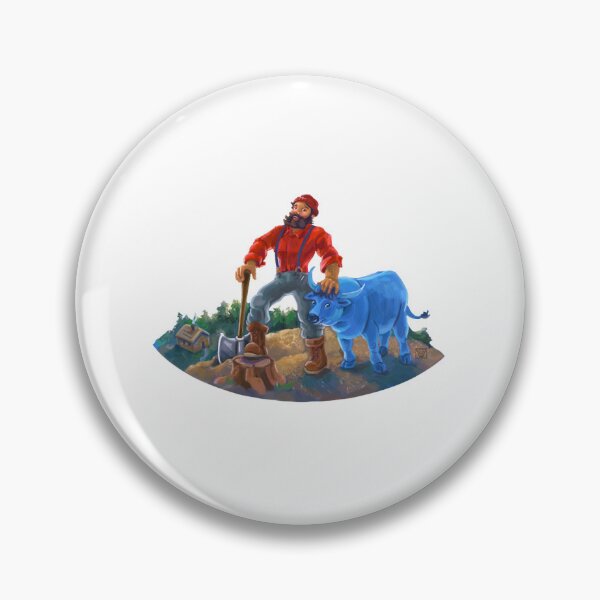 Item preview, Paul Bunyan and Babe the Blue Ox designed and sold by Nova-hLeivghky.