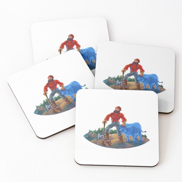 Item preview, Paul Bunyan and Babe the Blue Ox designed and sold by Nova-hLeivghky.