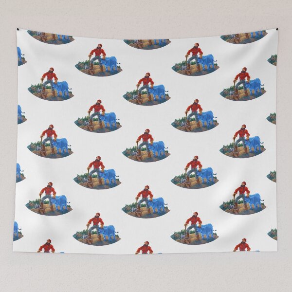 Item preview, Paul Bunyan and Babe the Blue Ox designed and sold by Nova-hLeivghky.