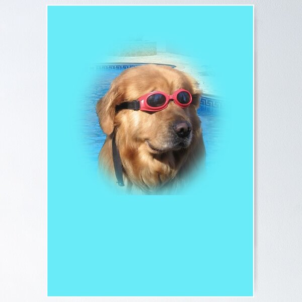 Item preview, Poolside Pup Vibes: Chillin' Like a Canine Boss designed and sold by Brownpants.