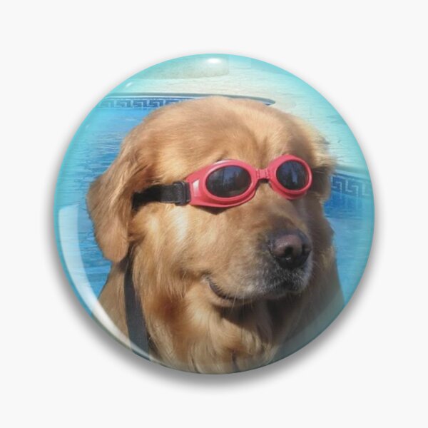 Item preview, Poolside Pup Vibes: Chillin' Like a Canine Boss designed and sold by Brownpants.