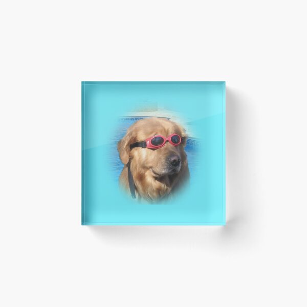 Item preview, Poolside Pup Vibes: Chillin' Like a Canine Boss designed and sold by Brownpants.