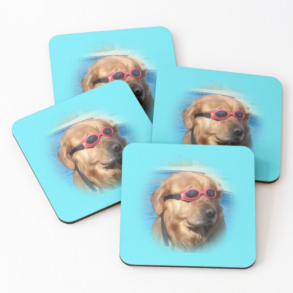 Item preview, Poolside Pup Vibes: Chillin' Like a Canine Boss designed and sold by Brownpants.