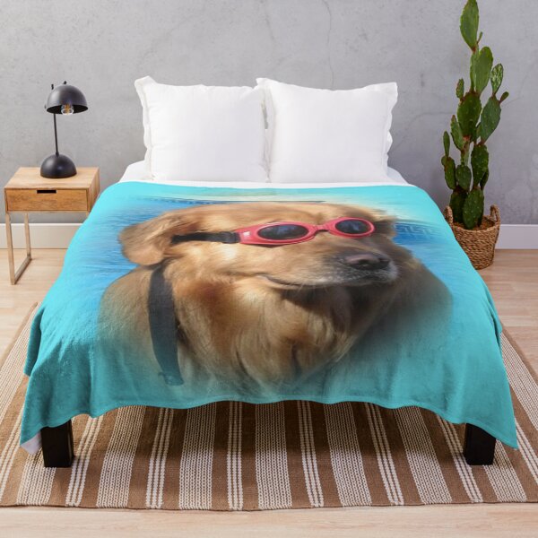 Item preview, Poolside Pup Vibes: Chillin' Like a Canine Boss designed and sold by Brownpants.