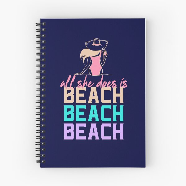 Item preview, All She Does is Beach! Variation 2 designed and sold by PlayaPlayas.
