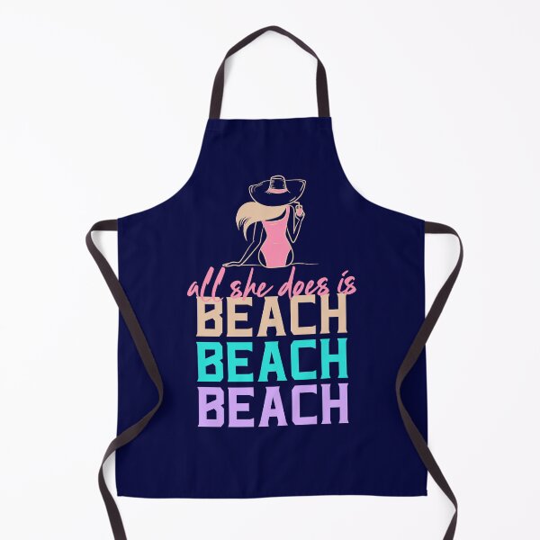 Item preview, All She Does is Beach! Variation 2 designed and sold by PlayaPlayas.