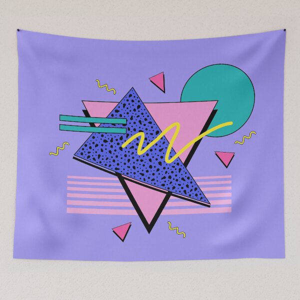 Aperçu de l'œuvre Motif Memphis 115 - Rétro années 90/80 créée et vendue par GraphicWave.