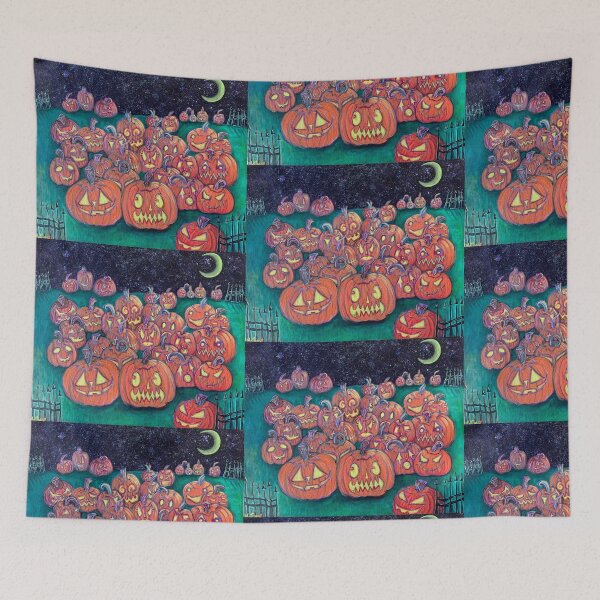 Item preview, Jackolantern Patch designed and sold by Mattie Stillwell.