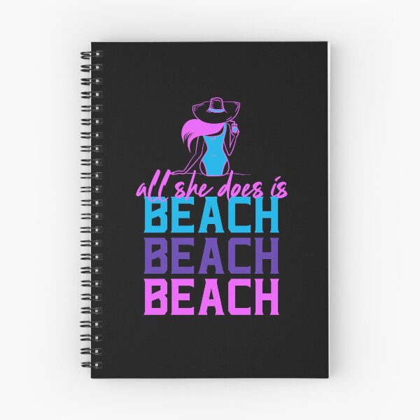 Item preview, All She Does is Beach! Variation 3 designed and sold by PlayaPlayas.