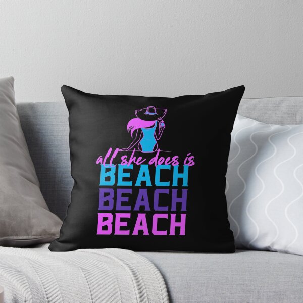 Item preview, All She Does is Beach! Variation 3 designed and sold by PlayaPlayas.