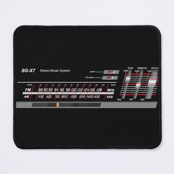 Item preview, 80's Retro Stereo Dial designed and sold by Solano Designs.