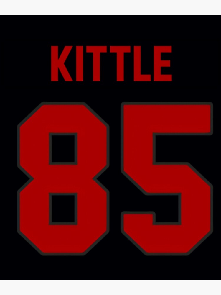 Kittle 85 Sticker for Sale by NovaTees