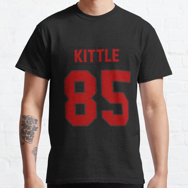 Nike Men's San Francisco 49ers George Kittle #85 Black T-Shirt